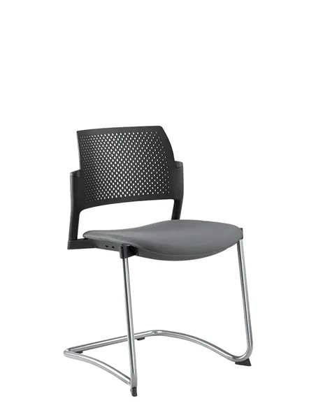 Кресло LD SEATING DREAM+ 101BL-Z для посетителей, на полозьях