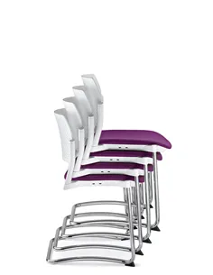 Кресло LD SEATING DREAM+ 101WH-Z для посетителей, на полозьях 2