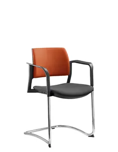 Кресло LD SEATING DREAM+ 104BL-Z, BR для посетителей, на полозьях