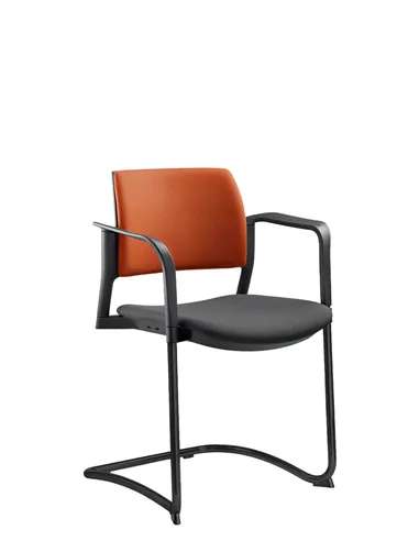 Кресло LD SEATING DREAM+ 104BL-Z, BR для посетителей, на полозьях