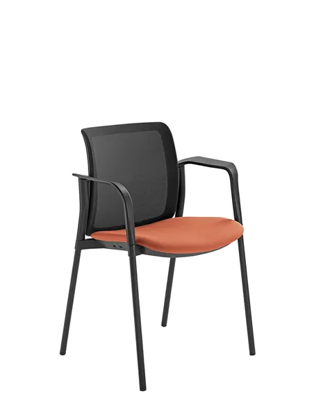 Крісло LD SEATING DREAM+ 512BL, BR для відвідувачів, на ніжках