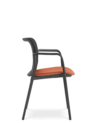 Крісло LD SEATING DREAM+ 512BL, BR для відвідувачів, на ніжках