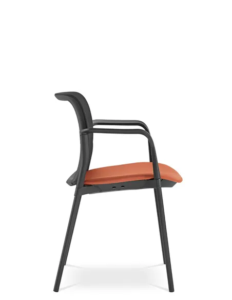 Крісло LD SEATING DREAM+ 512BL, BR для відвідувачів, на ніжках