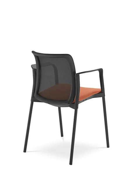Крісло LD SEATING DREAM+ 512BL, BR для відвідувачів, на ніжках