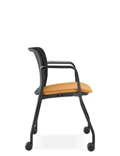Крісло LD SEATING DREAM+ 512BL, BR для відвідувачів, на колесах 2