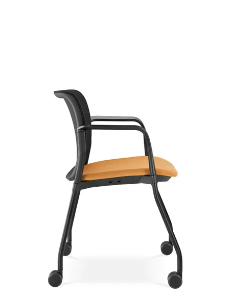Крісло LD SEATING DREAM+ 512BL, BR для відвідувачів, на колесах