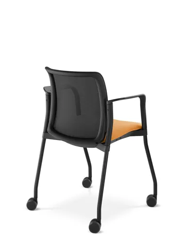 Крісло LD SEATING DREAM+ 512BL, BR для відвідувачів, на колесах