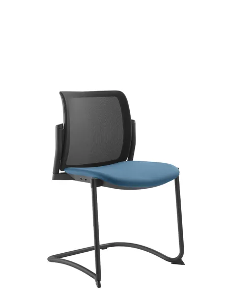 Крісло LD SEATING DREAM+ 512BL-Z, для відвідувачів, на полозах