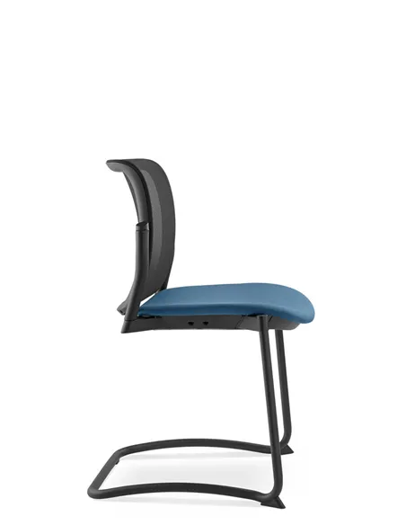 Крісло LD SEATING DREAM+ 512BL-Z, для відвідувачів, на полозах
