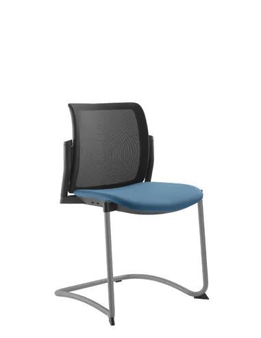 Крісло LD SEATING DREAM+ 512BL-Z, для відвідувачів, на полозах