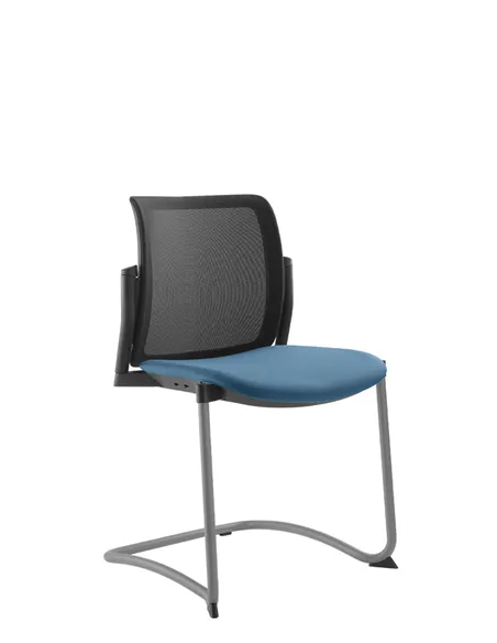 Крісло LD SEATING DREAM+ 512BL-Z, для відвідувачів, на полозах