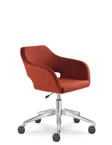 Крісло LD SEATING POLO+ PO, F80-N6 для відвідувачів