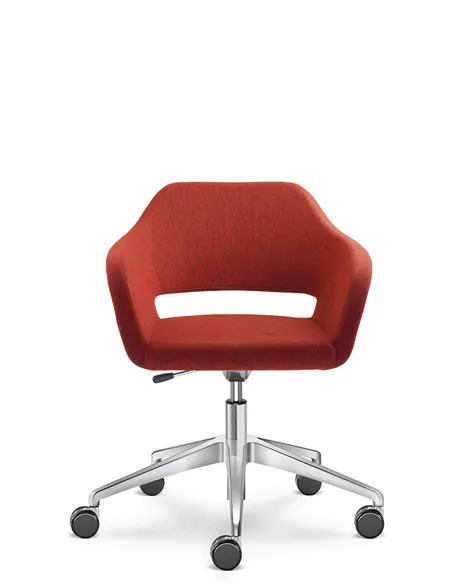 Крісло LD SEATING POLO+ PO, F80-N6 для відвідувачів