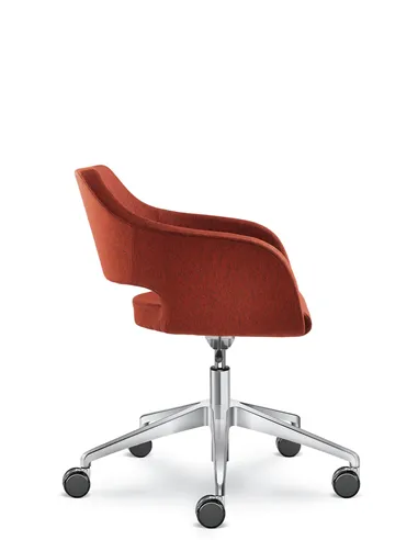 Крісло LD SEATING POLO+ PO, F80-N6 для відвідувачів
