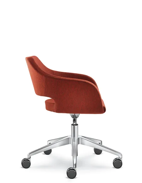 Крісло LD SEATING POLO+ PO, F80-N6 для відвідувачів