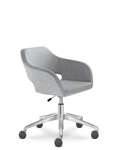 Крісло LD SEATING POLO+ PO, F80-N6 для відвідувачів