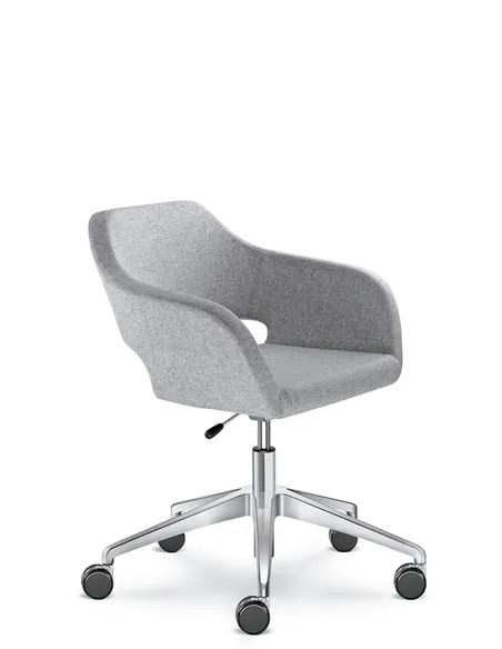 Крісло LD SEATING POLO+ PO, F80-N6 для відвідувачів