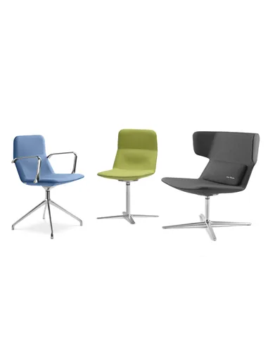 Конференц-кресло LD SEATING FLEXI LIGHT CHL, BR, F20-N6