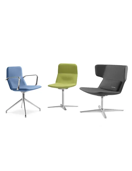Конференц-кресло LD SEATING FLEXI LIGHT CHL, BR, F20-N6