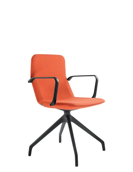 Конференц-кресло LD SEATING FLEXI LIGHT CHL, BR, F90-BL, на ножках