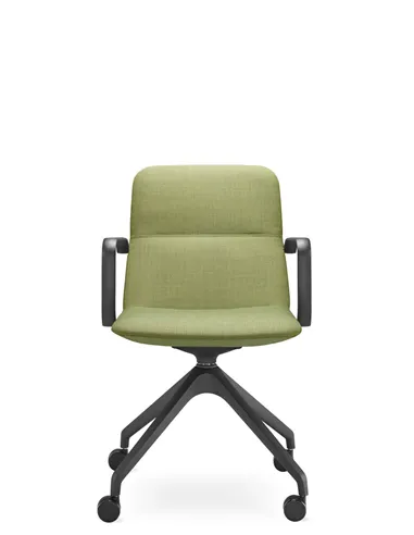 Конференц-кресло LD SEATING FLEXI LIGHT CHL, BR, F95-BL, на колесах