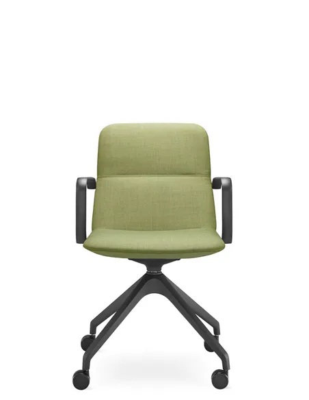 Конференц-кресло LD SEATING FLEXI LIGHT CHL, BR, F95-BL, на колесах