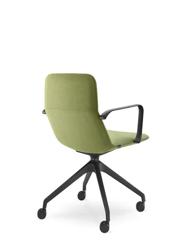 Конференц-кресло LD SEATING FLEXI LIGHT CHL, BR, F95-BL, на колесах