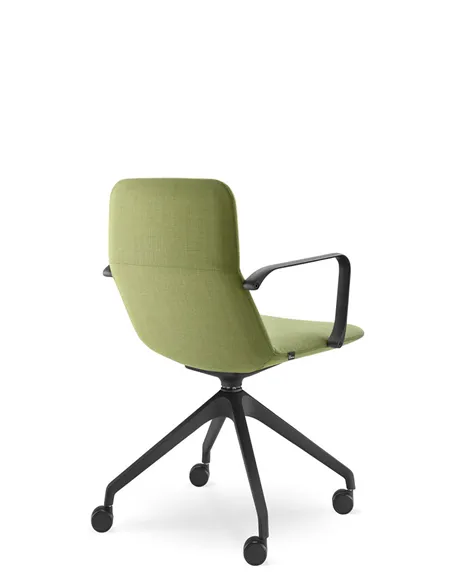 Конференц-кресло LD SEATING FLEXI LIGHT CHL, BR, F95-BL, на колесах