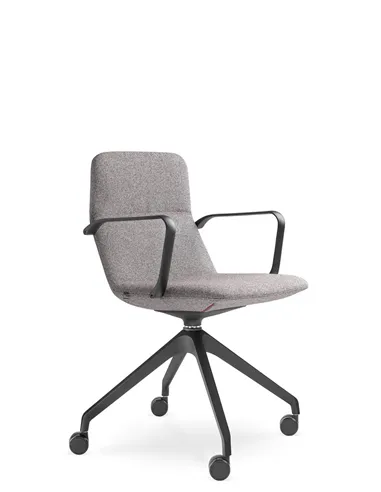 Конференц-кресло LD SEATING FLEXI LIGHT CHL, BR, F95-BL, на колесах