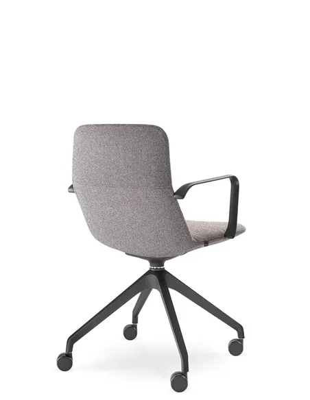 Конференц-кресло LD SEATING FLEXI LIGHT CHL, BR, F95-BL, на колесах