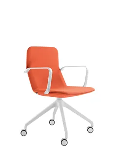 Конференц-крісло LD SEATING FLEXI LIGHT CHL, BR, F95-WH, на колесах