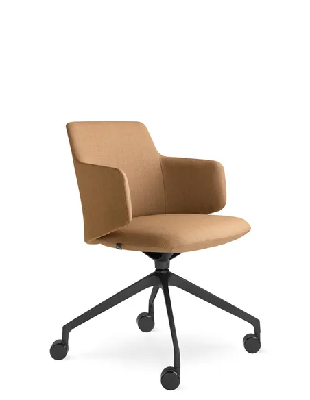 Конференц-кресло LD SEATING MELODY MEETING 360, F75-N1 на колесах