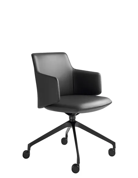 Конференц-кресло LD SEATING MELODY MEETING 360, F75-N1 на колесах
