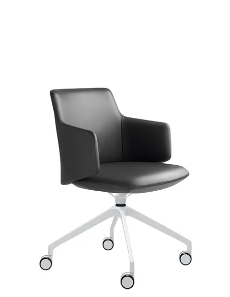 Конференц-кресло LD SEATING MELODY MEETING 360, F75-N0 на колесах