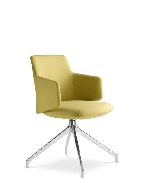 Конференц-кресло LD SEATING MELODY MEETING 360, F70-N6 на алюминиевой крестовине