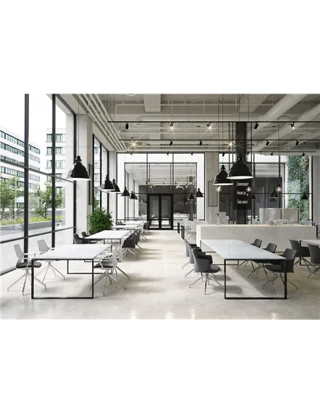 Конференц-кресло LD SEATING MELODY MEETING 360, F70-N6 на алюминиевой крестовине