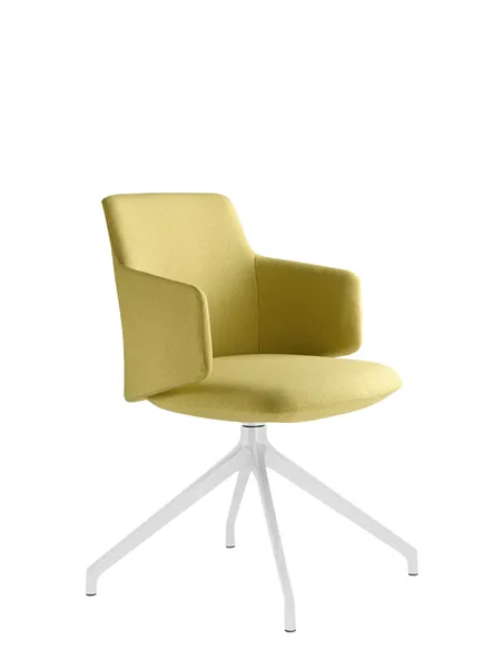 Конференц-кресло LD SEATING MELODY MEETING 360, F70-N0 на алюминиевой крестовине