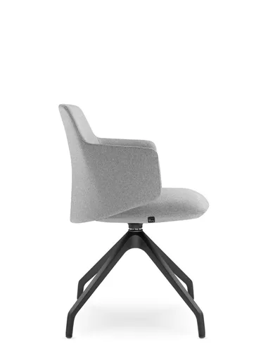 Конференц-кресло LD SEATING MELODY MEETING 360, F90-BL на ножках