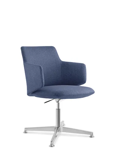 Конференц-кресло LD SEATING MELODY MEETING 360, F34-N6 на алюминиевой крестовине