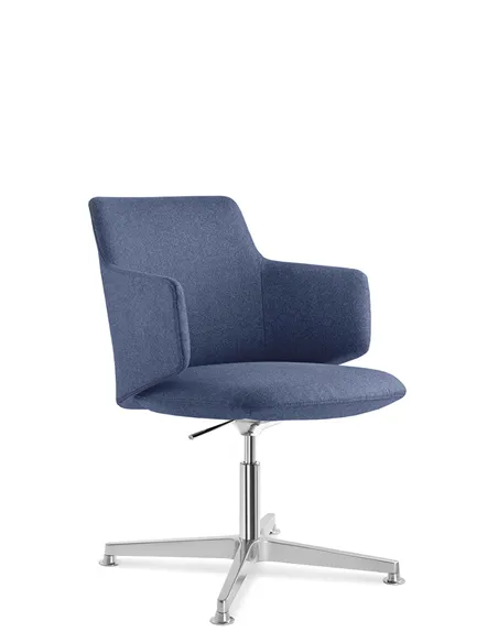 Конференц-кресло LD SEATING MELODY MEETING 360, F34-N6 на алюминиевой крестовине