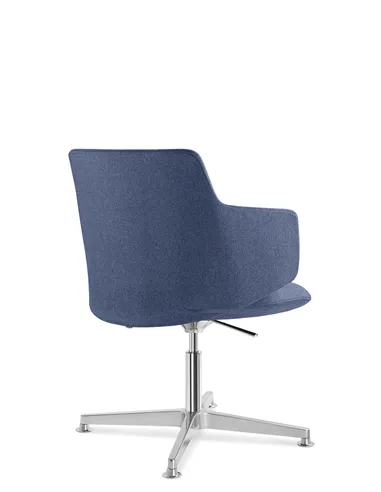 Конференц-кресло LD SEATING MELODY MEETING 360, F34-N6 на алюминиевой крестовине