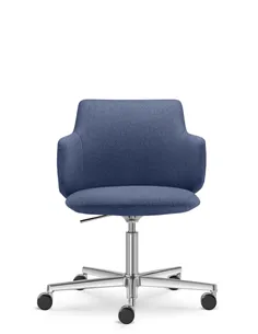 Конференц-крісло LD SEATING MELODY MEETING 360, F37-N6 на колесах 2