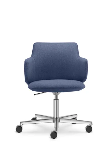 Конференц-крісло LD SEATING MELODY MEETING 360, F37-N6 на колесах