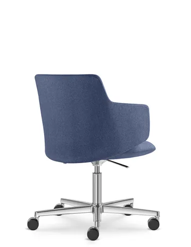 Конференц-крісло LD SEATING MELODY MEETING 360, F37-N6 на колесах