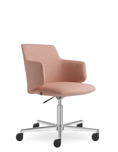 Конференц-крісло LD SEATING MELODY MEETING 360, F37-N6 на колесах