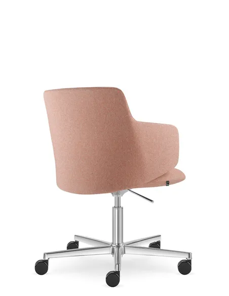 Конференц-крісло LD SEATING MELODY MEETING 360, F37-N6 на колесах