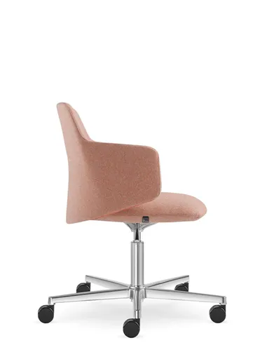 Конференц-крісло LD SEATING MELODY MEETING 360, F37-N6 на колесах