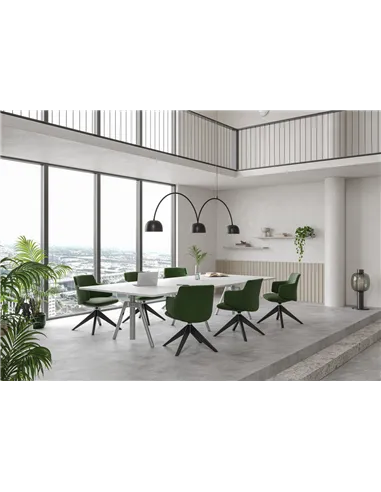 Конференц-крісло LD SEATING MELODY MEETING 360, FW на ніжках