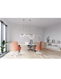 Крісло LD SEATING MELODY DESIGN 796-FR, F40-N6 тканинне, з високою спинкою 2
