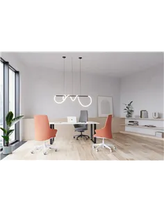 Крісло LD SEATING MELODY DESIGN 796-FR, F40-N0 тканинне, с високою спинкою 2